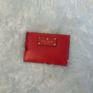 Kate Spade Vibrant pink Card Case